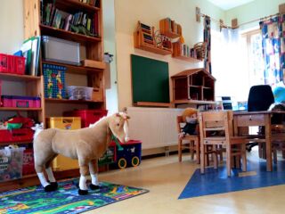 zweites Foto vom Kindertherapiezimmer