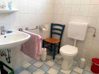 Foto von der barrierefreien Toilette